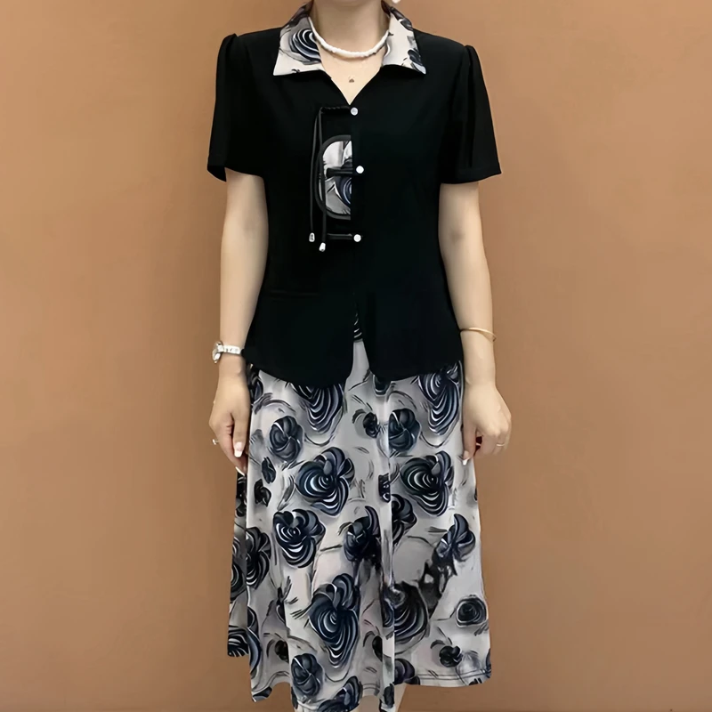 Summer Clothing Over 60 - Nuevo Vestido de Verano Estilo Chino