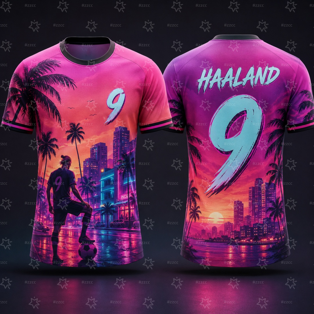 Summer Clothing Drive - Camiseta de fútbol 2026 Haaland No.9