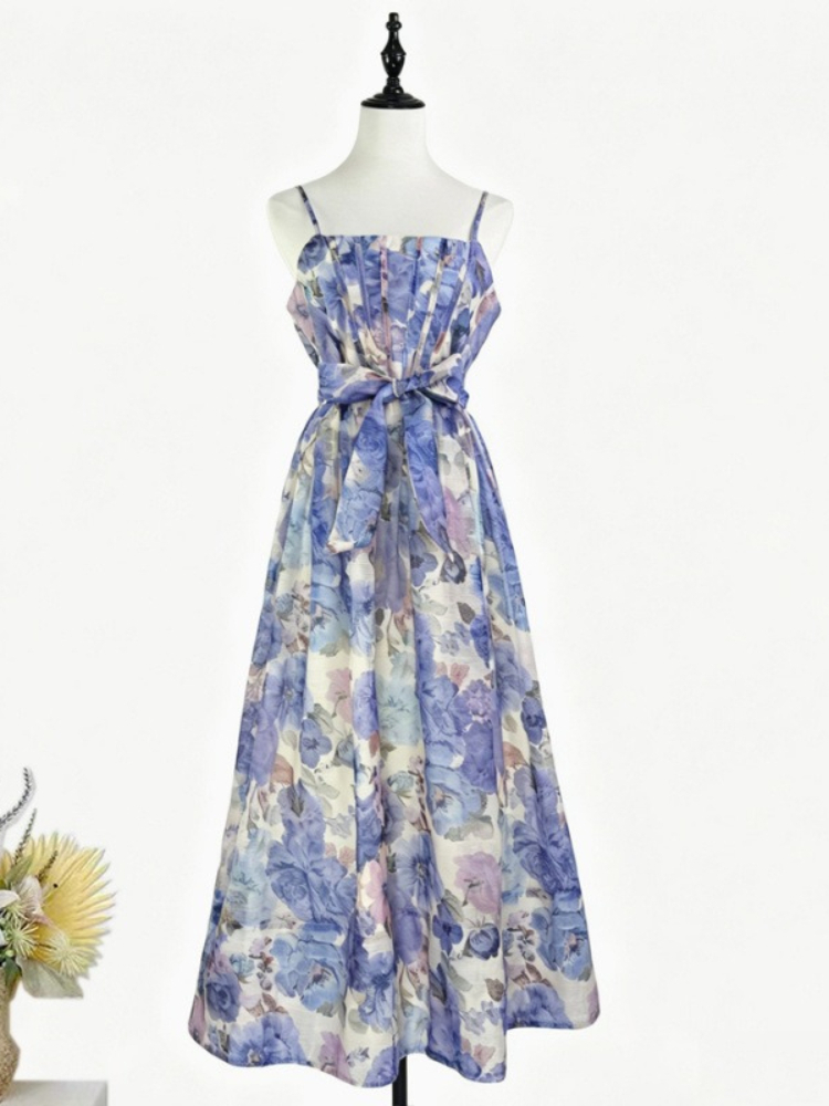 Summer Clothing Holiday - Vestido largo de verano sin mangas