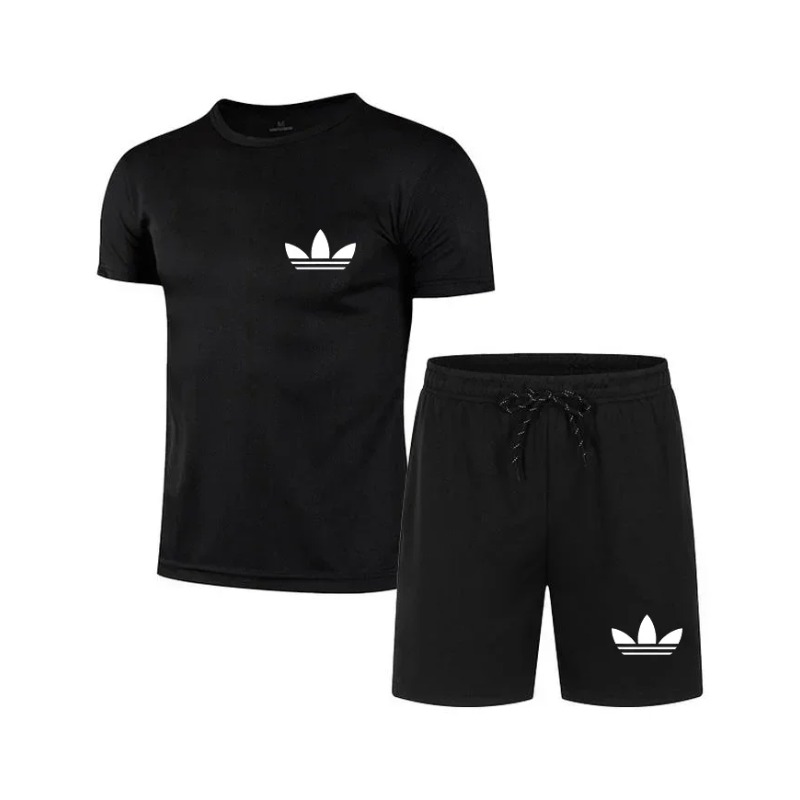 Summer Clothing Brands Men - Conjunto de ropa deportiva de secado