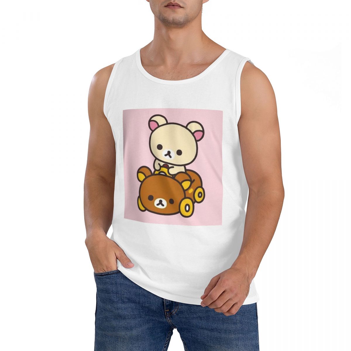 Summer Clothing Drive - Camiseta sin mangas 100% de algodón
