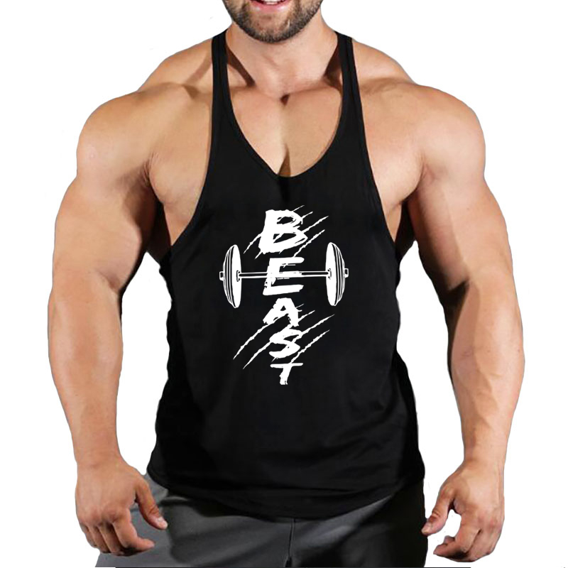 Summer Clothing Brands Men - Camiseta sin mangas deportiva de marca