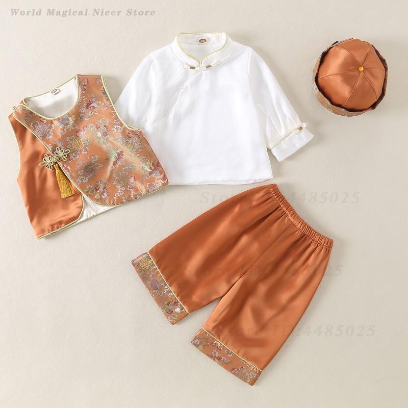 Traje Tang de Primavera/Verano - Summer Clothing For Baby Boy reseña y precio