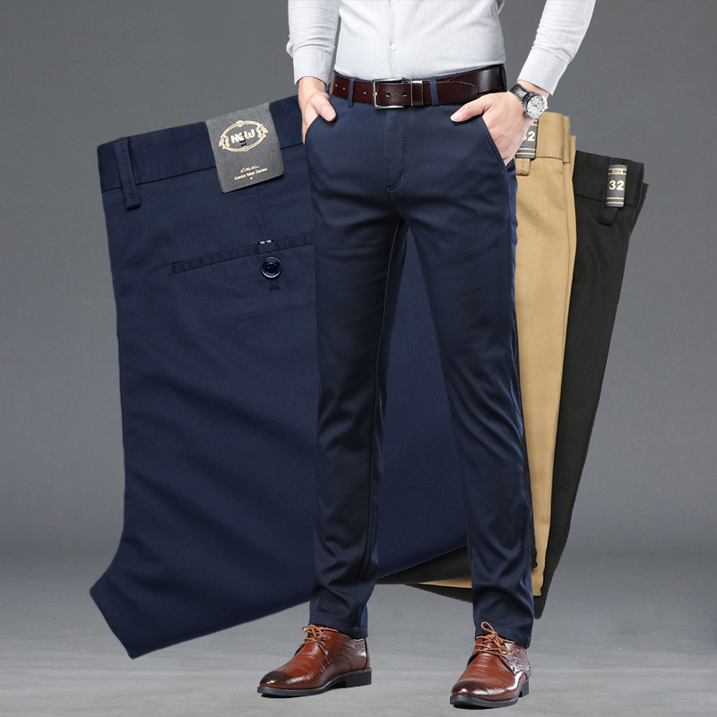 Pantalones de traje ajustados  - Summer Clothing Brands Men reseña y precio