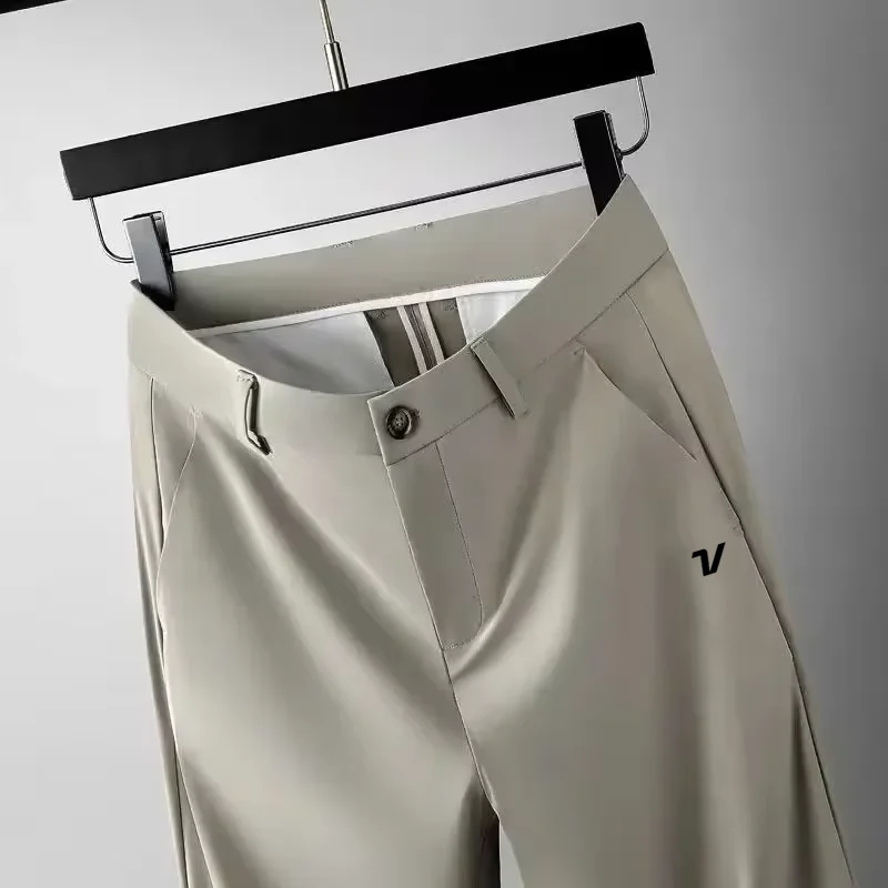 Traje de Golf Ligero de Seda p - Summer Clothing Brands Men reseña y precio
