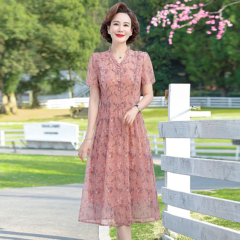 Elegante Vestido de Verano par - Summer Clothing Over 60 reseña y precio