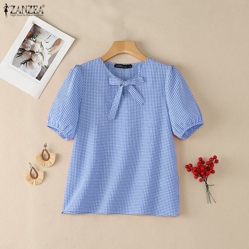 ZANZEA Blusas vintage de veran - Summer De Clothing reseña y precio