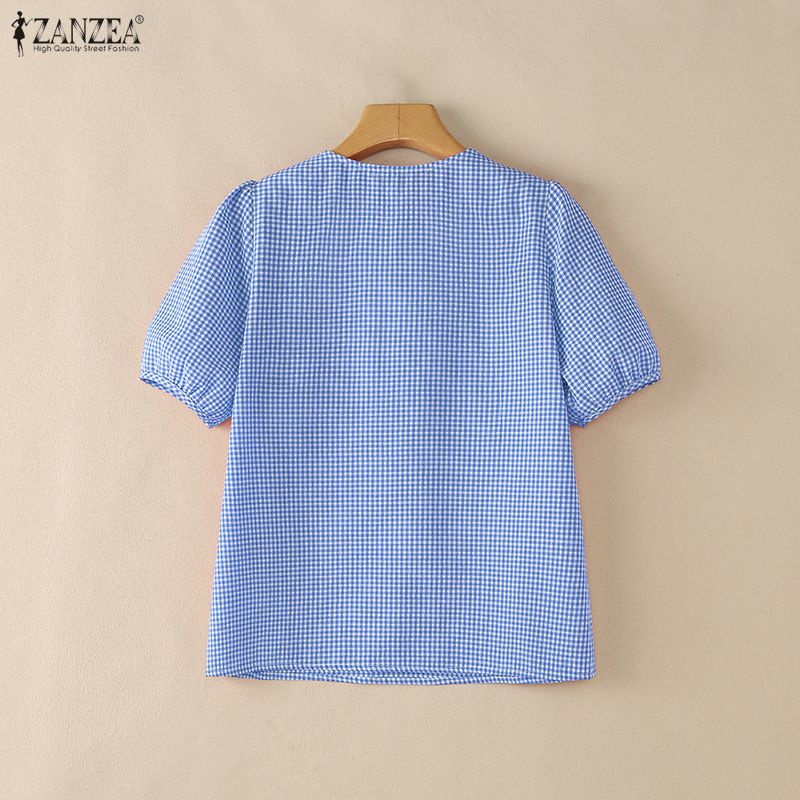 ZANZEA Blusas vintage de veran - Summer De Clothing reseña y precio