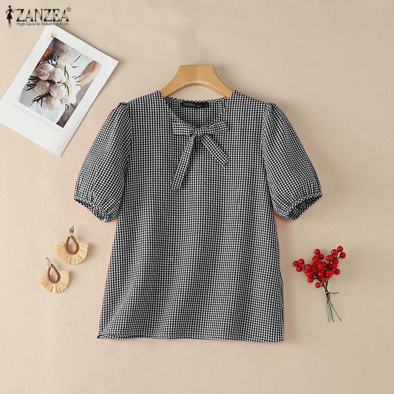 ZANZEA Blusas vintage de veran - Summer De Clothing reseña y precio