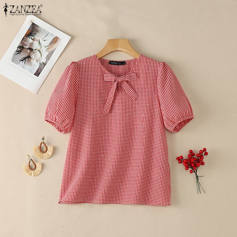 ZANZEA Blusas vintage de veran - Summer De Clothing reseña y precio