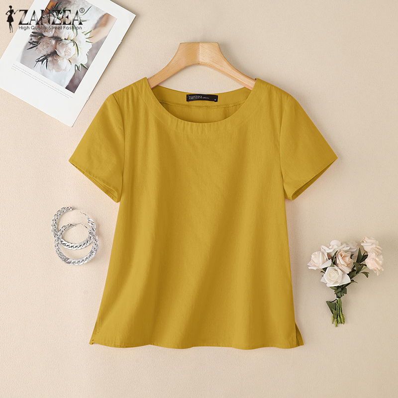 ZANZEA Blusas informales de al - Summer De Clothing reseña y precio