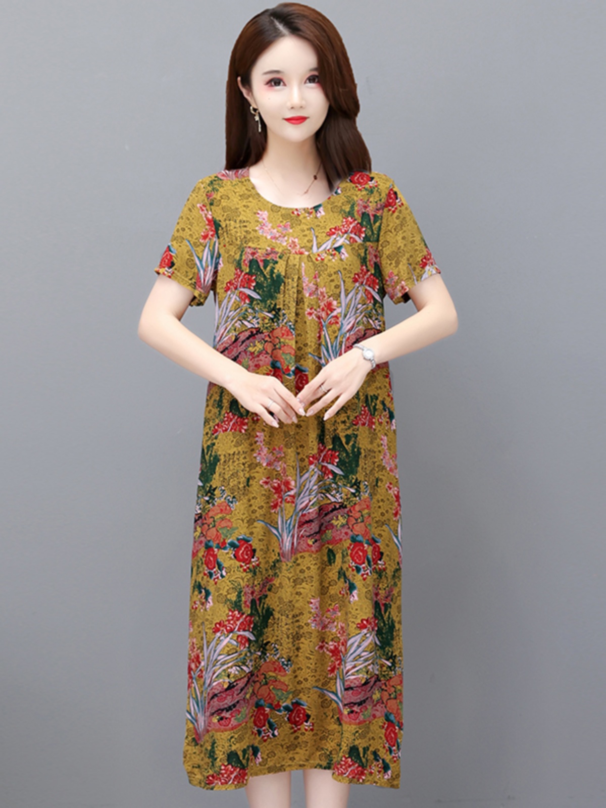 Vestido Largo de Verano Talla  - Summer Clothing Over 60 reseña y precio