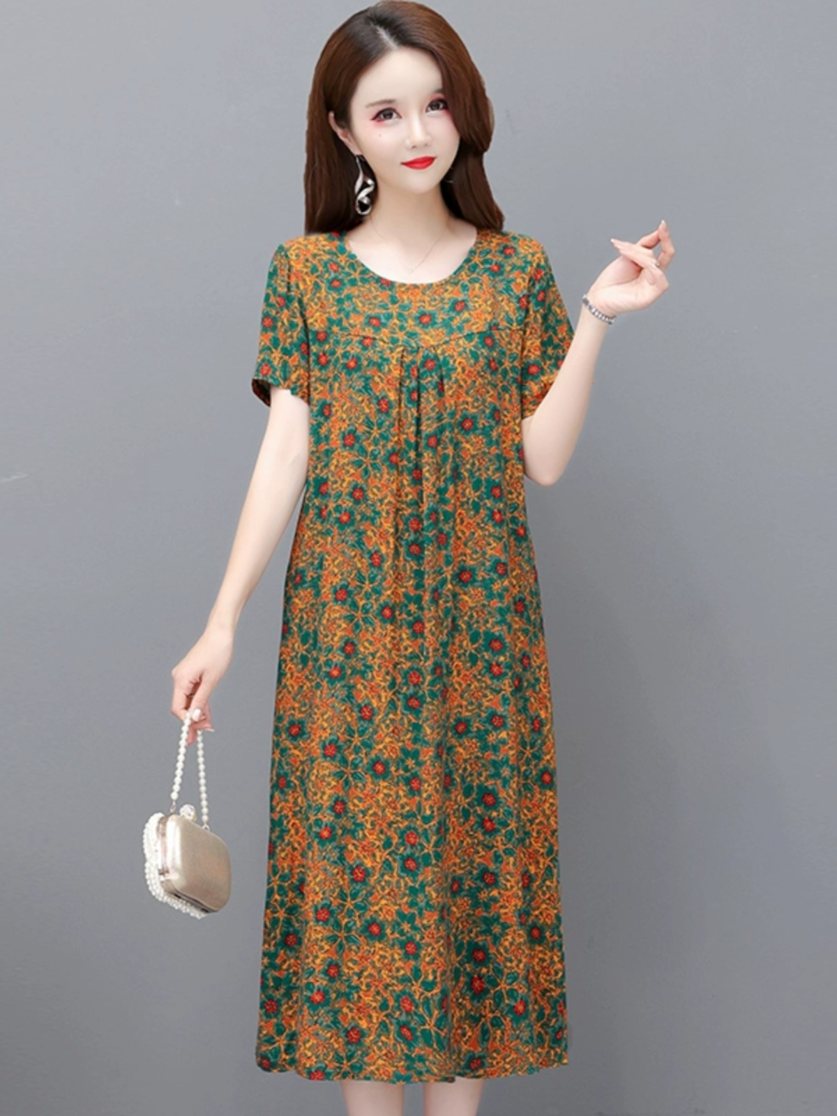 Vestido Largo de Verano Talla  - Summer Clothing Over 60 reseña y precio