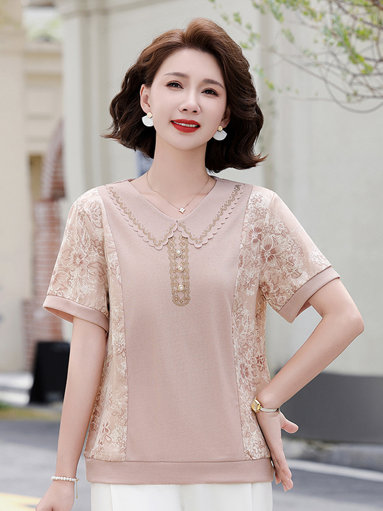 Camiseta de punto de verano a  - Summer Clothing Over 60 reseña y precio
