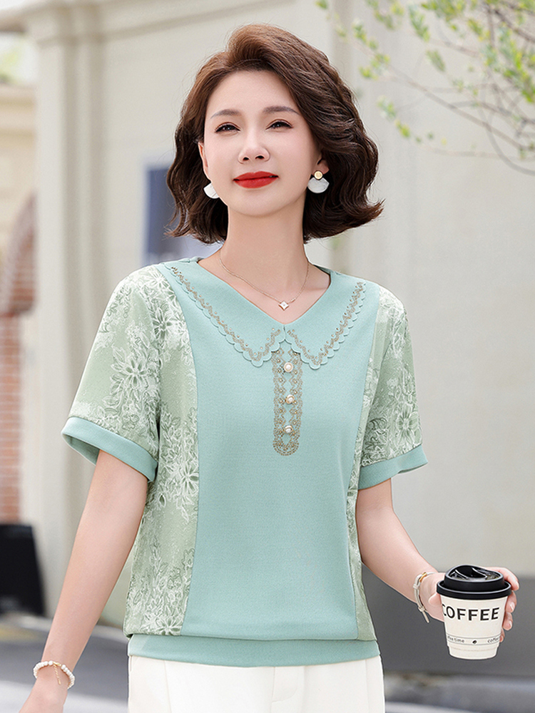 Camiseta de punto de verano a  - Summer Clothing Over 60 reseña y precio