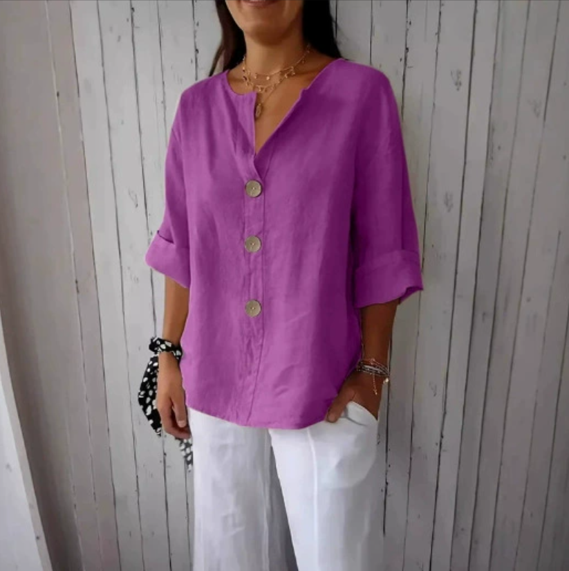 Camisa Holgada de Talla Grande - Summer Clothing Clearance reseña y precio