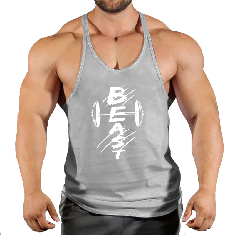 Camiseta sin mangas deportiva  - Summer Clothing Brands Men reseña y precio