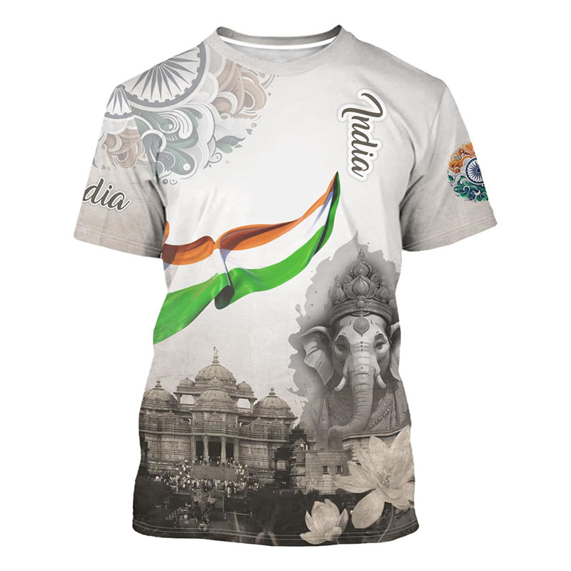 Camiseta con estampado de band - Summer Clothing India reseña y precio