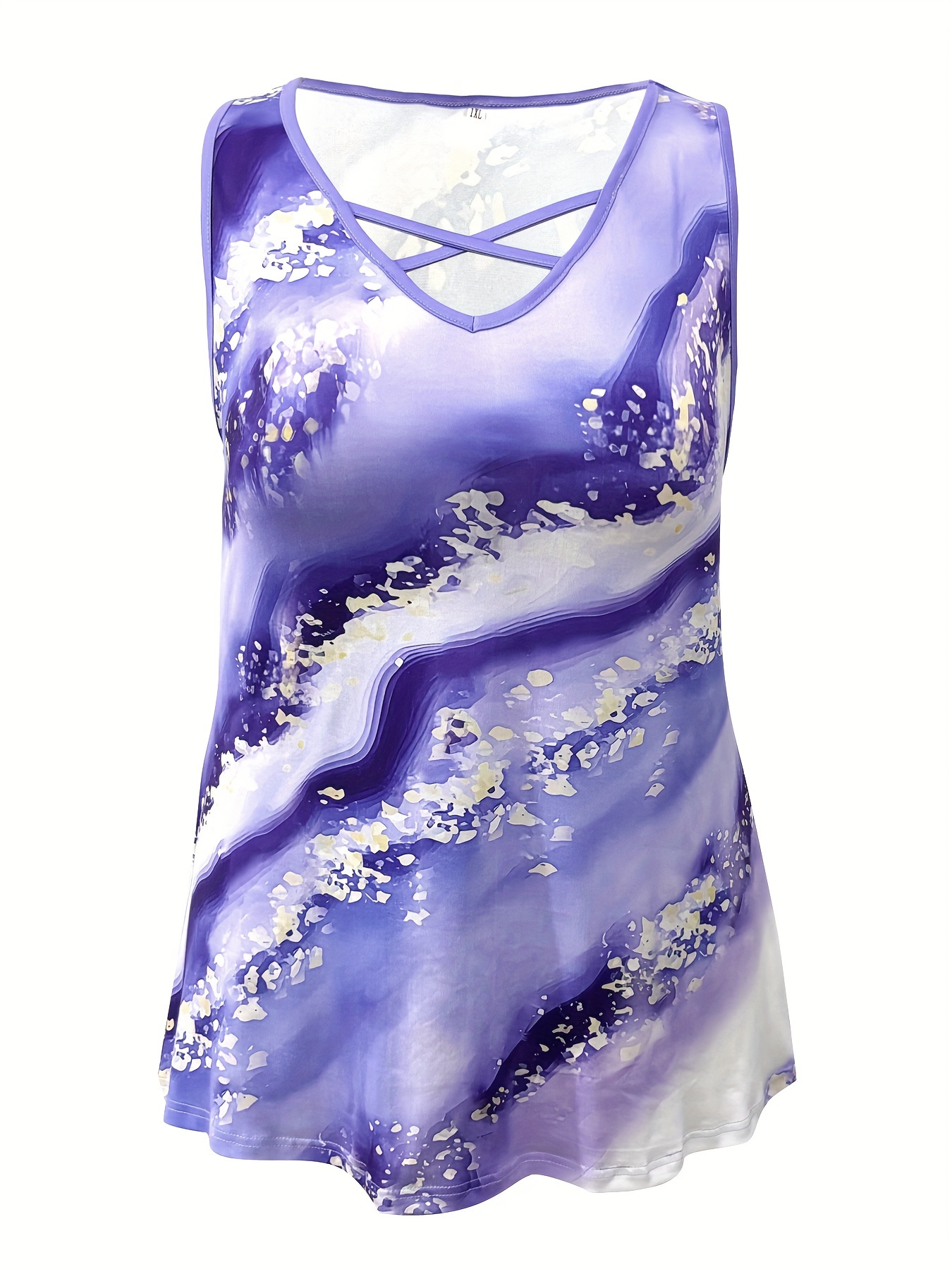 Camiseta sin mangas con estamp - Summer Clothing Clearance reseña y precio